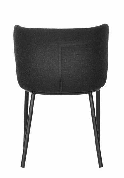 x2 Mandy Deep Grey Dining Chair