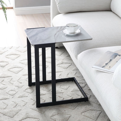 Sintered Stone Laptop Stand (Marble Look)