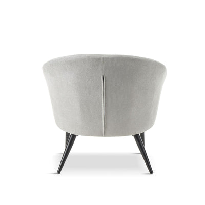 Grey Shell Chair (set of 2)