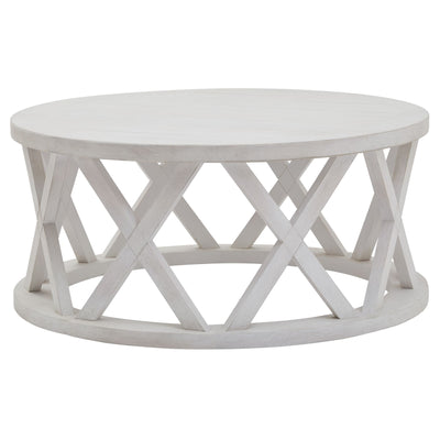 Stamford Plank Collection Round Coffee Table