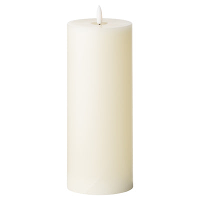 Luxe Collection Natural Glow 3.5 x 9 LED Cream Candle