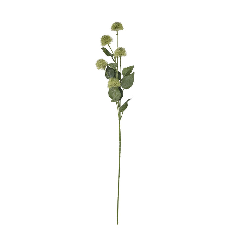 Faux Thistle Globe Stem