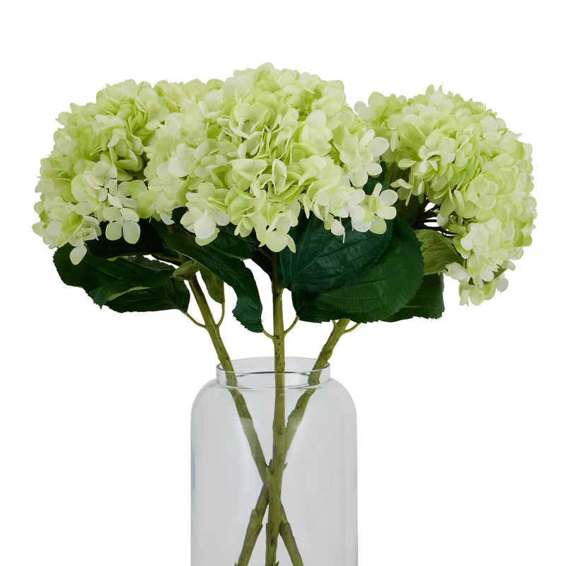 Oversized Faux Green Hydrangea