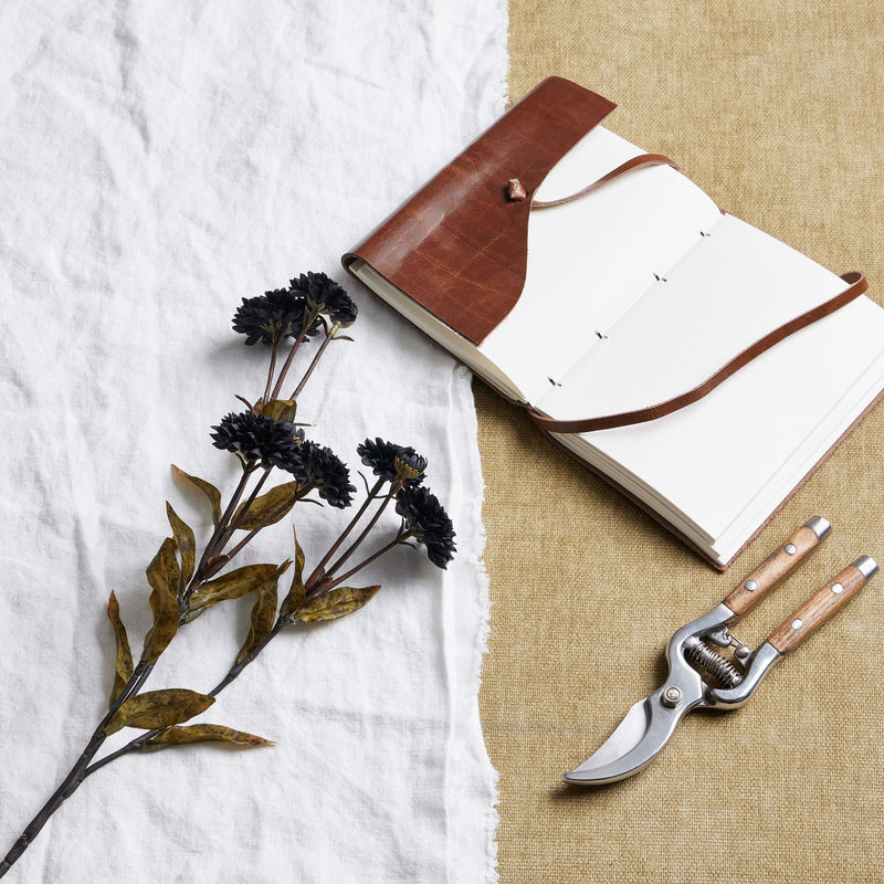 Faux Black Chrysanthemum Stem
