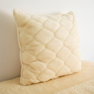 Square Cashmere Wool Pillow 80 x 80 cm