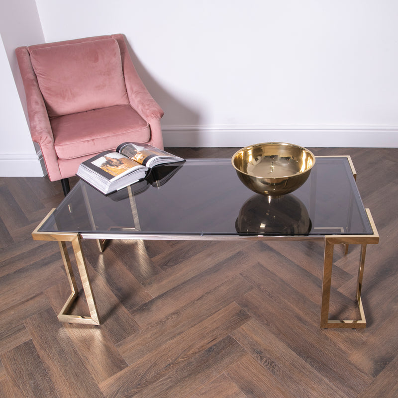 Domus Gold Coffee Table