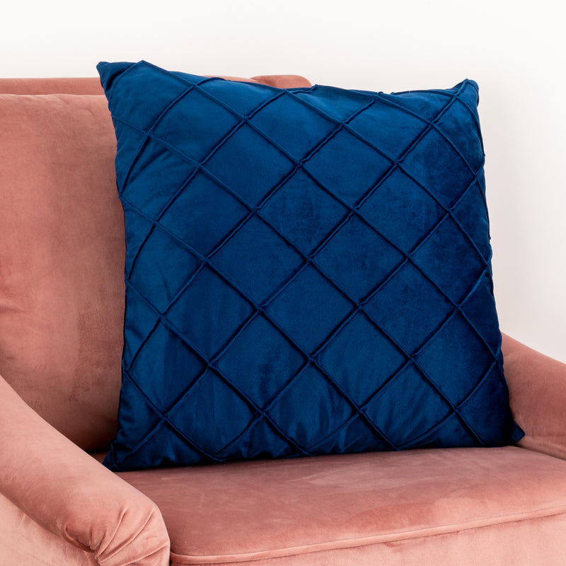 Diamond Trim Velvet Cushion Cover 50 x 50 cm