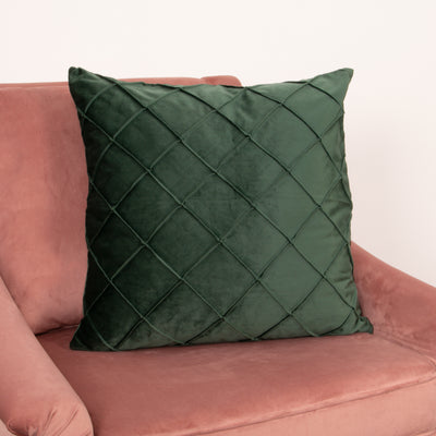 Diamond Trim Velvet Cushion Cover 50 x 50 cm