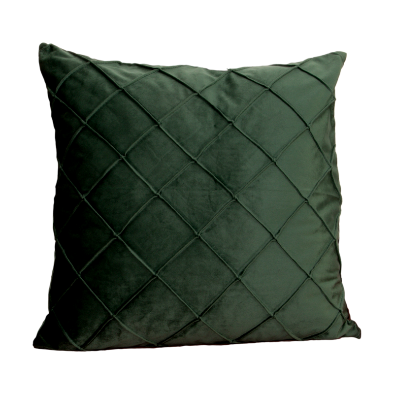 Diamond Trim Velvet Cushion Cover 50 x 50 cm