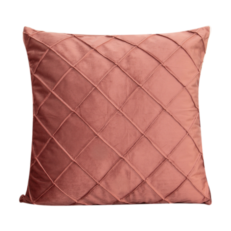 Diamond Trim Velvet Cushion Cover 50 x 50 cm