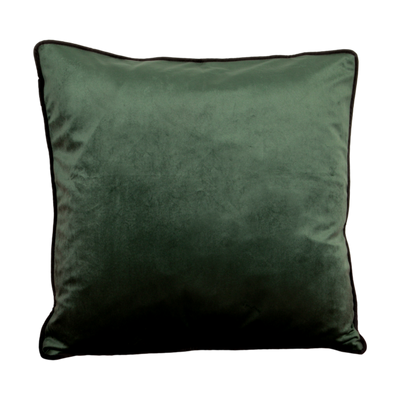 Piped Velvet Cushion Cover 50 x 50 cm