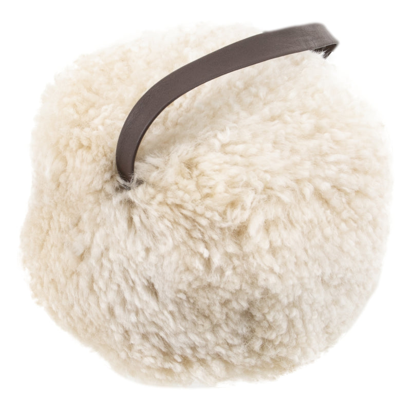 Sheepskin Doorstop