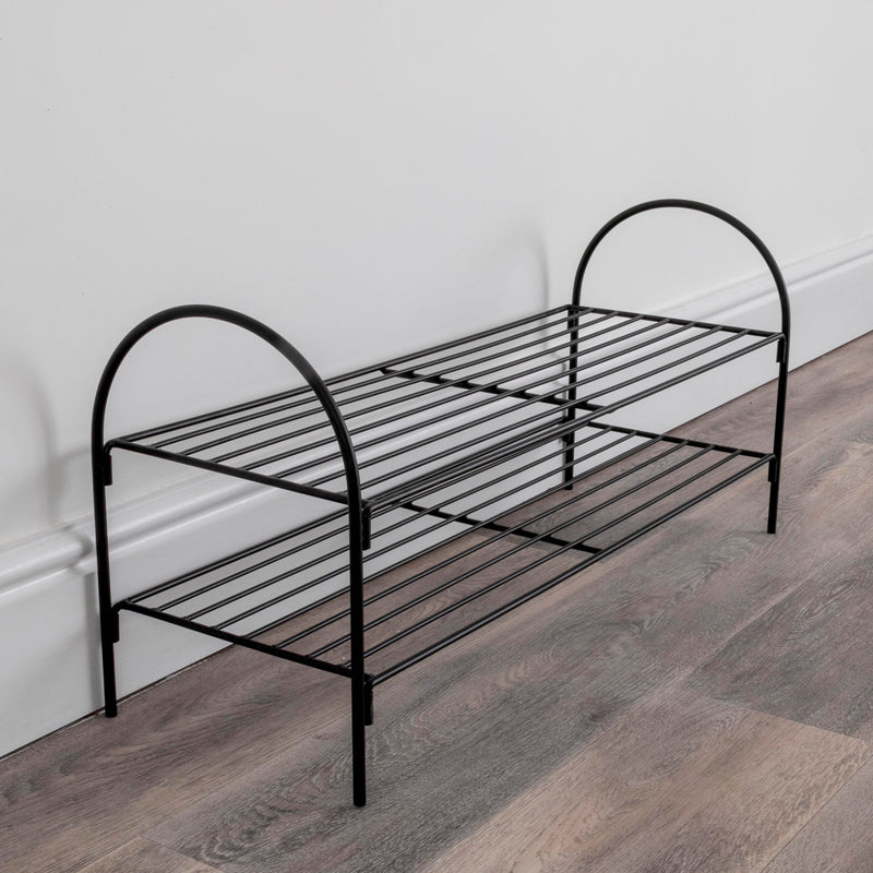 Black Shoe Rack