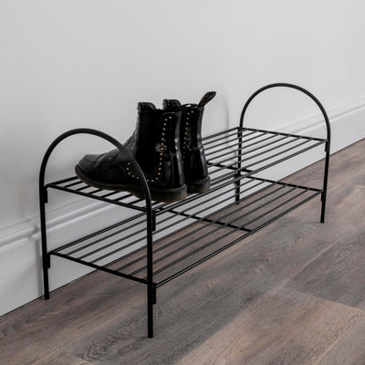 Black Shoe Rack