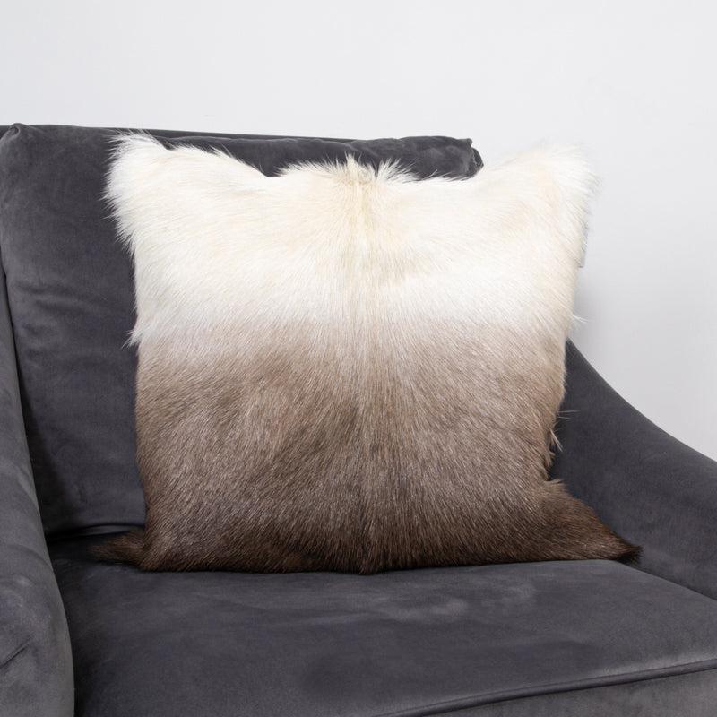 Ombre Goatskin Cushion