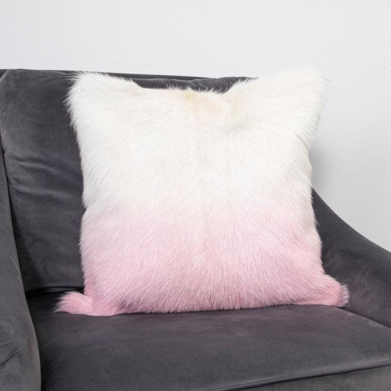 Ombre Goatskin Cushion