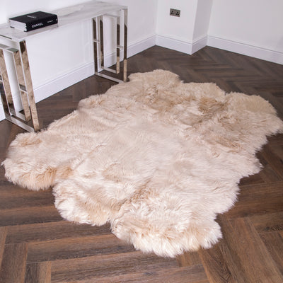 Sextuple Sheepskin rug