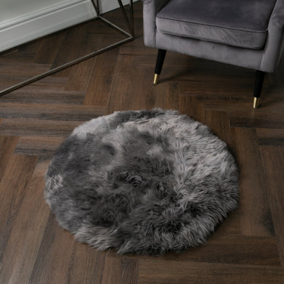 Sheepskin circle rug 70cm