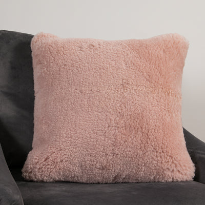 Short Pile Sheepskin Cushion