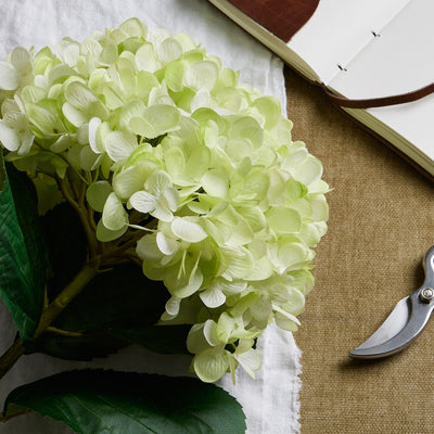Oversized Faux Green Hydrangea