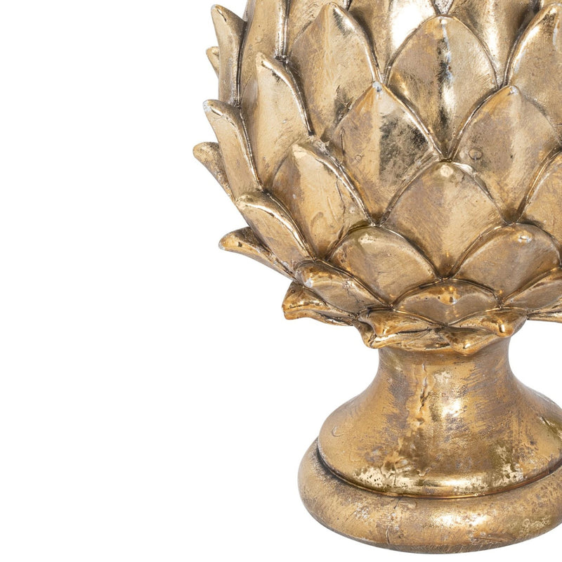 Tall Gold Pinecone Finial