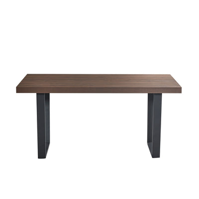 Dannis MDF Dining Bench with Walnut Effect