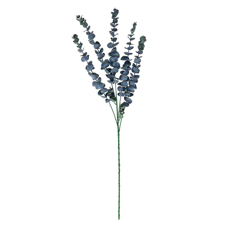 Faux Large Blue Eucalyptus Stem