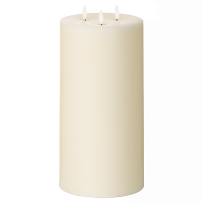 Luxe Collection Natural Glow 6 x 12 LED Cream Candle