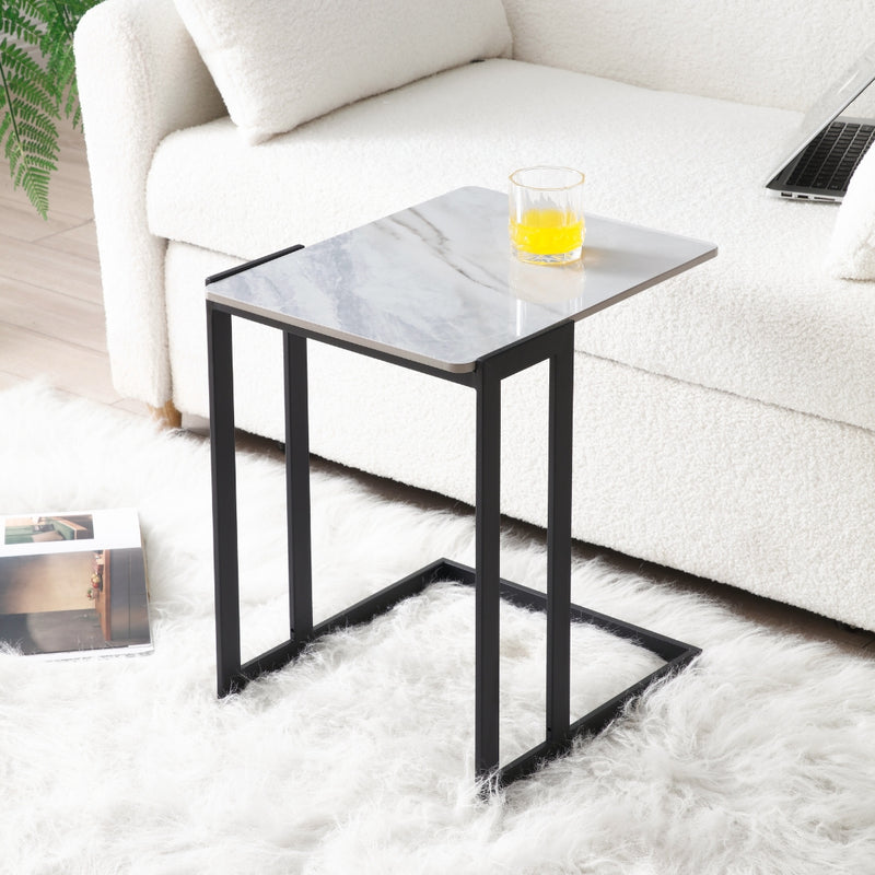 Sintered Stone Laptop Stand (Marble Look)